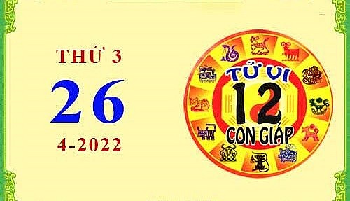 Xem chi tiết tử vi hôm nay Thứ Ba ngày 26/4/2022: Hợi công việc như ý, Mão vướng phải rắc rối