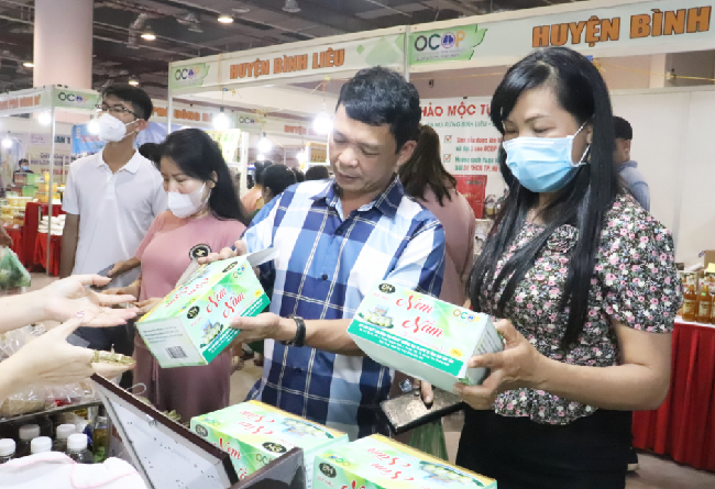 Hội chợ OCOP Quảng Ninh - Hè 2022 thu hút gần 50.000 lượt khách