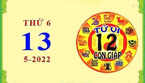Xem chi tiết tử vi hôm nay Thứ Sáu ngày 13/5/2022: Dậu công việc cải thiện, Mùi thu nhập hao hụt