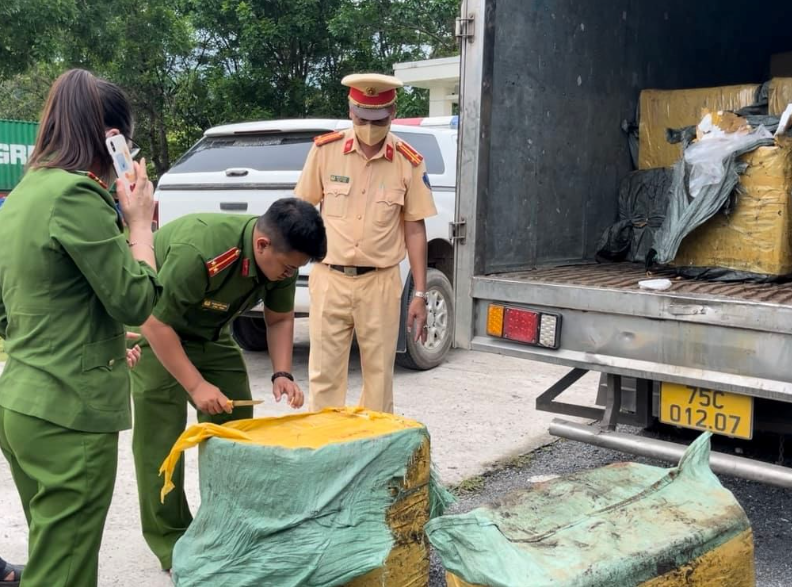 Quảng Trị : Ngăn chặn gần 4 tấn vú heo không rõ nguồn gốc