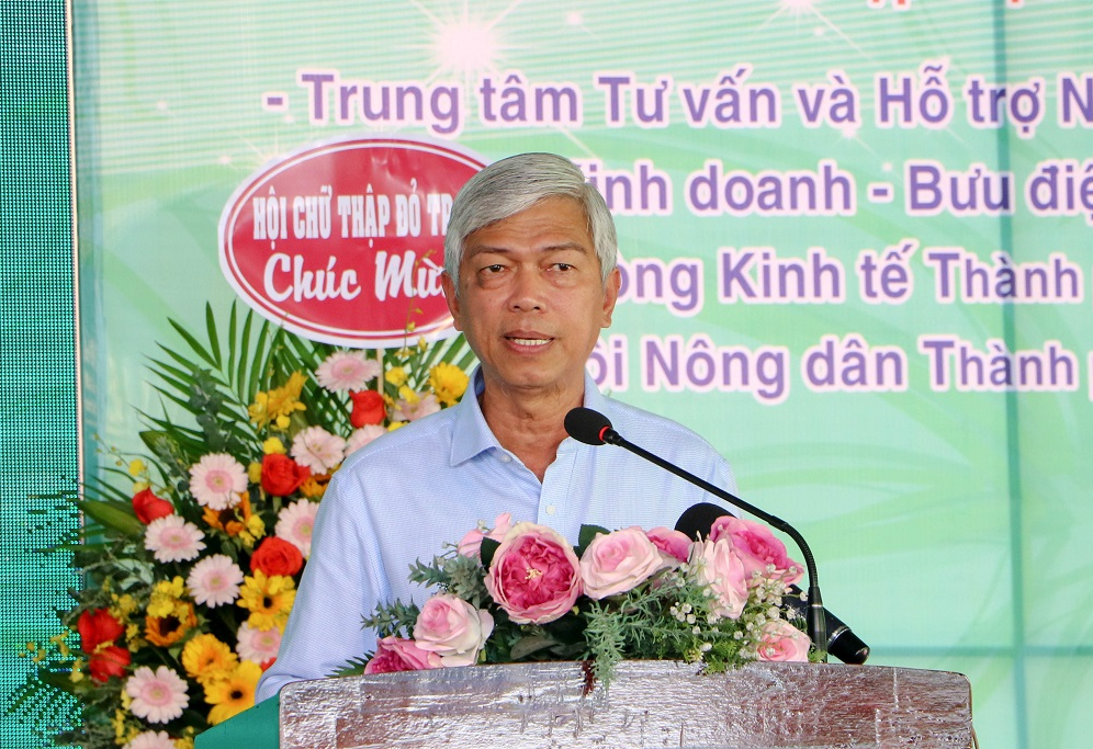 ông Võ Văn Hoan -  Phó Chủ tịch UBND TPHCM phát biểu tại Lễ khai mạc.
