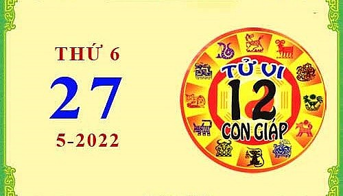 Xem chi tiết tử vi hôm nay Thứ Sáu ngày 27/5/2022: Mão gặp may mắn, Thìn vướng phải rắc rối