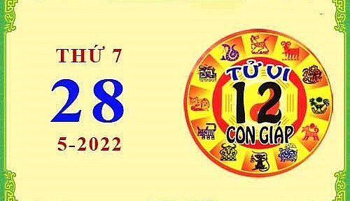 Xem chi tiết tử vi hôm nay Thứ Bảy ngày 28/5/2022: Tý vận trình tươi sáng, Thân liên tục gặp rắc rối