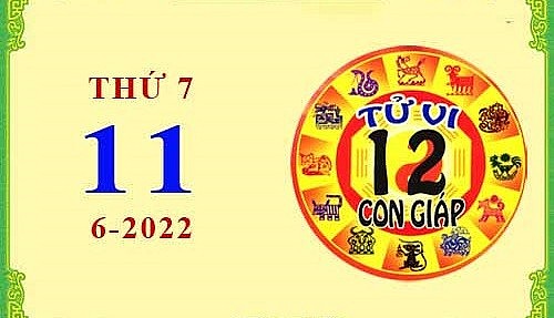 Xem chi tiết tử vi hôm nay Thứ Bảy ngày 11/6/2022: Mão công việc suôn sẻ, Dần cần thận trọng hơn