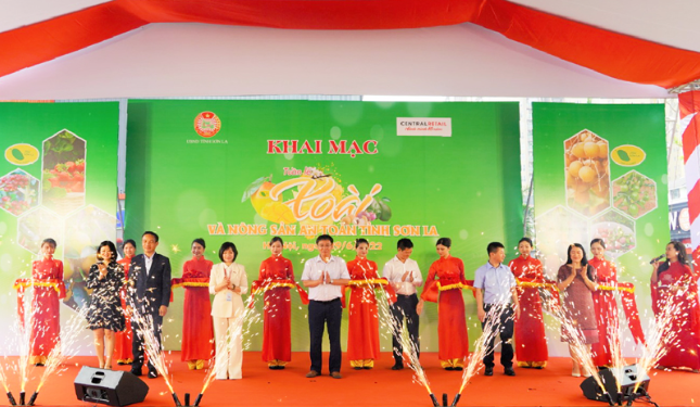 Khai mạc Tuần lễ Xoài và nông sản an toàn tỉnh Sơn La tại Hà Nội