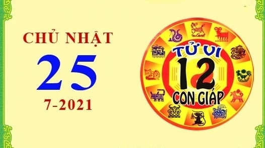 Tử vi Phương Đông 12 con giáp Chủ Nhật ngày 25/7/2021