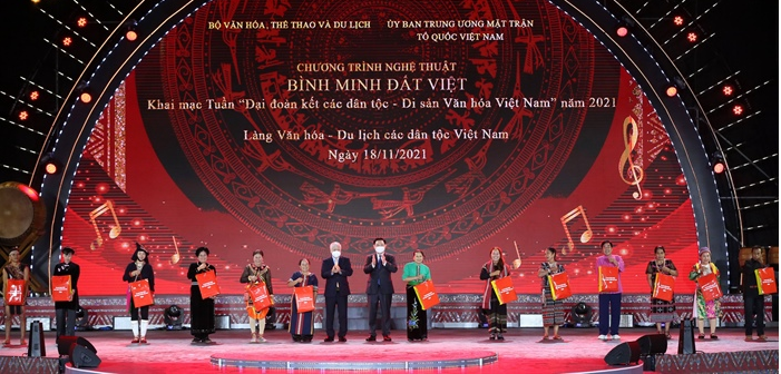 Tuần Đại đoàn kết các dân tộc - Di sản Văn hóa Việt Nam  được tổ chức vào tháng 11/2022
