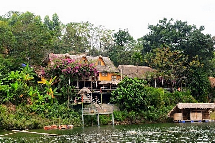Tới làng văn hóa Ngòi Tu du lịch, du khách có thể chọn lựa các homestay để nghỉ ngơi thư giãn