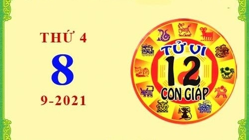 Tử vi Phương Đông 12 con giáp Thứ Tư ngày 8/9/2021