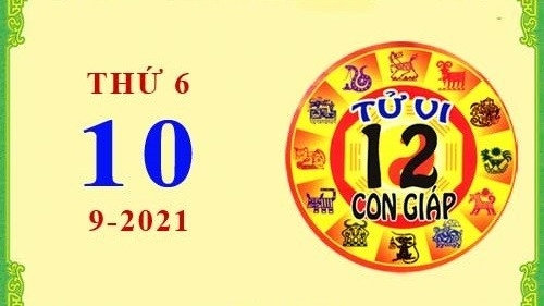 Tử vi Phương Đông 12 con giáp Thứ Sáu ngày 10/9/2021