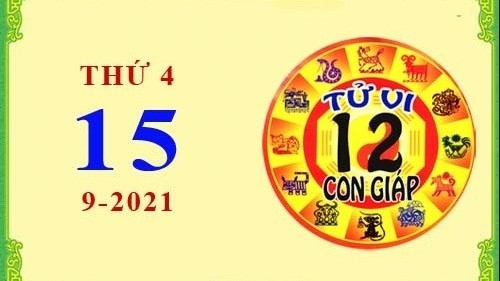 Tử vi Phương Đông 12 con giáp Thứ Tư ngày 15/9/2021
