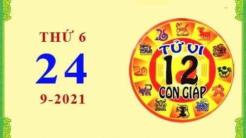Tử vi Phương Đông 12 con giáp Thứ Sáu ngày 24/9/2021