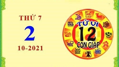 Xem chi tiết tử vi hôm nay Thứ Bảy ngày 2/10/2021: Mùi nhân duyên tốt đẹp, Tuất nhiều áp lực