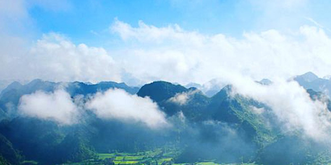 Lũng Vân được mệnh danh là Vùng đất của sương mù