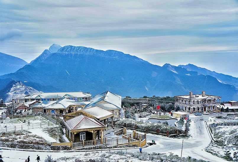 Du lịch Lạng Sơn vào mùa đông du khách sẽ có cơ hội ngắm tuyết rơi có 1-0-2. Nguồn ảnh- Realtimes