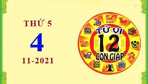 Xem chi tiết tử vi hôm nay Thứ Năm ngày 4/11/2021: Thân làm việc gì cũng vô cùng hiệu quả, Tỵ dễ vướng phải thị phi chốn công sở
