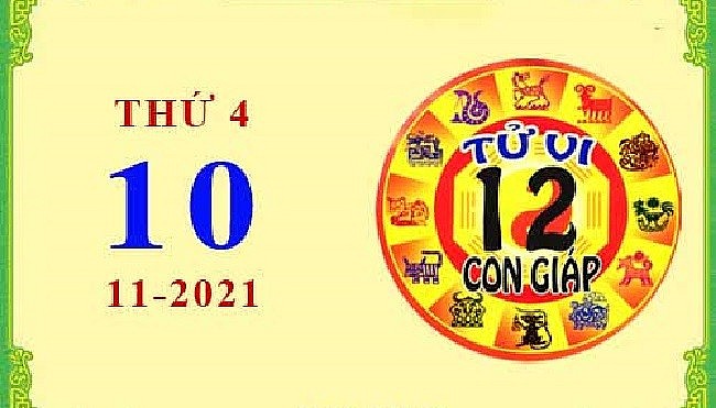 Xem chi tiết tử vi hôm nay Thứ Tư ngày 10/11/2021: Tỵ tiền bạc dồi dào hơn, Mão có một ngày vô cùng bận rộn