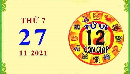 Xem chi tiết tử vi hôm nay Thứ Bảy ngày 27/11/2021: Tỵ tự tin thể hiện năng lực, Tý công việc gặp nhiều trở ngại