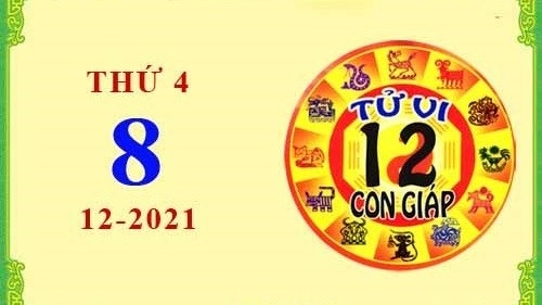 Xem chi tiết tử vi hôm nay Thứ Tư ngày 08/12/2021: Dần gặp nhiều vận may, Dậu cần hết sức thận trọng
