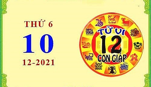 Xem chi tiết tử vi hôm nay Thứ Sáu ngày 10/12/2021: Ngọ có tin vui về tiền bạc, Mão gặp nhiều khó khăn