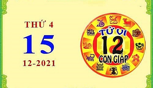 Xem chi tiết tử vi hôm nay Thứ Tư ngày 15/12/2021: Thìn cải thiện quan hệ với bạn bè, Ngọ gặp rắc rối về tiền bạc