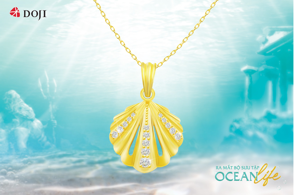 Đón hè rực rỡ với các thiết kế trong bộ sưu tập Trang sức vàng 24K "Ocean Life" của DOJI