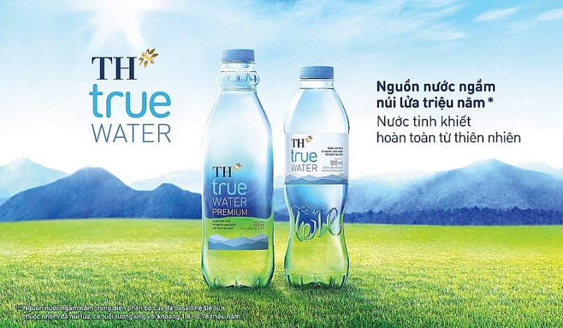 TH true WATER: Tự hào sản phẩm nước tinh khiết từ nguồn nước ngầm núi lửa triệu năm
