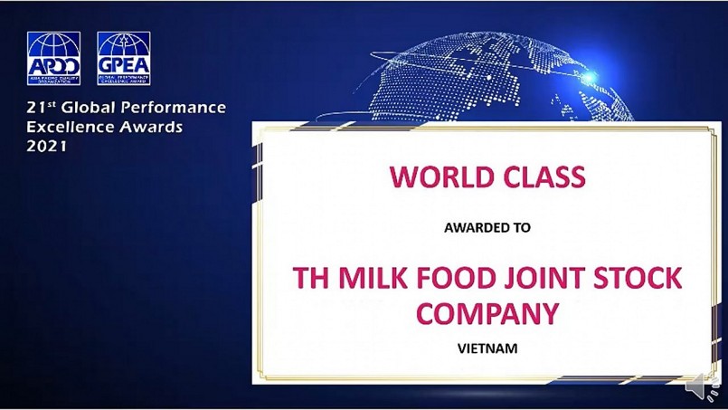 Giải thưởng Chất lượng quốc tế vinh danh nhà sản xuất sữa tươi sạch từ đồng đất Việt