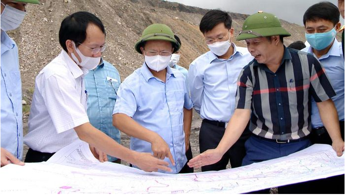 Quảng Ninh: Tận dụng đất thải mỏ để san lấp mặt bằng các dự án tại Khu kinh tế  Vân Đồn