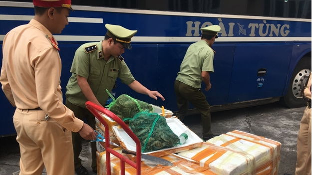 Quảng Ninh: Phát hiện và thu giữ khoảng 200kg cua lông nhập lậu