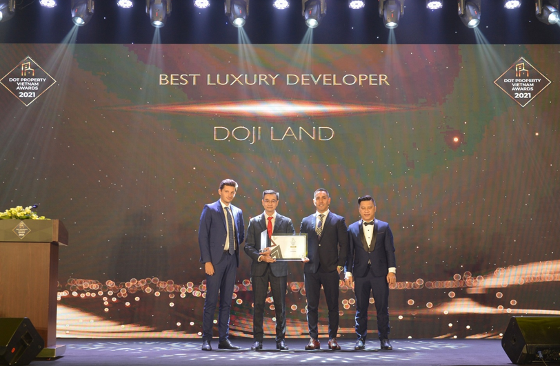 DOJI LAND giành chiến thắng kép tại DOT PROPERTY VIET NAM AWARDS 2021
