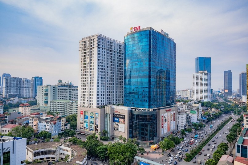Văn phòng hạng A TNR Tower (54A Nguyễn Chí Thanh, Hà Nội) miễn phí thuê lên đến 12 tháng.