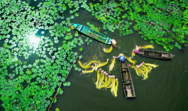 Du lịch đến An Giang mùa nước nổi