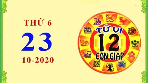Tử vi Phương Đông 12 con giáp thứ 6 ngày 23/10/2020