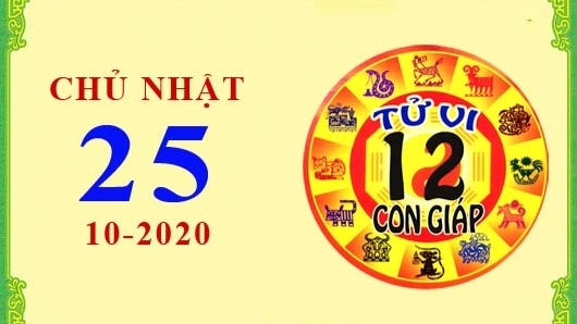 Tử vi Phương Đông 12 con giáp: Chủ Nhật ngày 25/10/2020