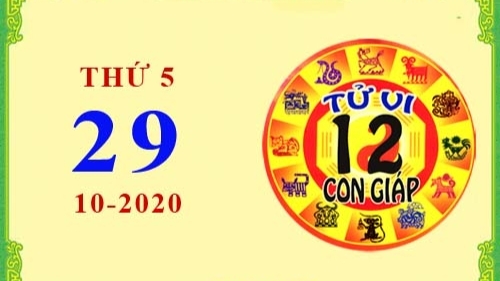 Tử vi Phương Đông 12 con giáp thứ 5 ngày 29/10/2020