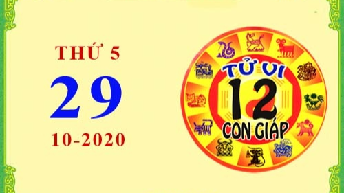 Tử vi Phương Đông 12 con giáp thứ 5 ngày 29/10/2020