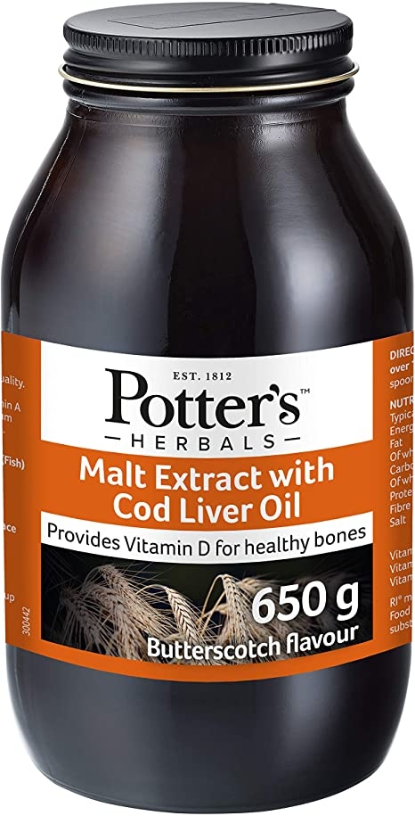 Thu hồi sản phẩm Potter's Herbals Malt Extract with Cod Liver Oil bị nhiễm nấm mốc