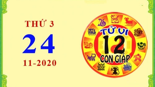 Tử vi Phương Đông 12 con giáp Thứ 3 ngày 24/11/2020