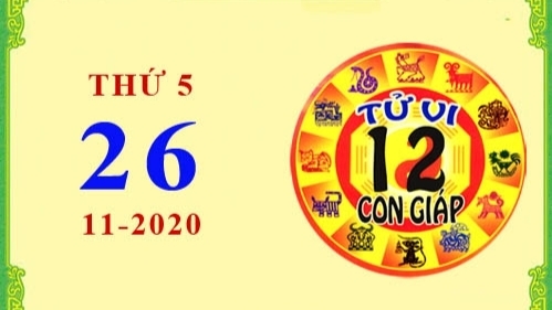 Tử vi Phương Đông 12 con giáp Thứ 5 ngày 26/11/2020