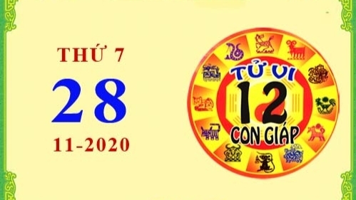 Tử vi Phương Đông 12 con giáp Thứ 7 ngày 28/11/2020