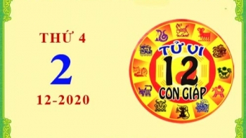 Tử vi Phương Đông 12 con giáp Thứ 4 ngày 2/12/2020