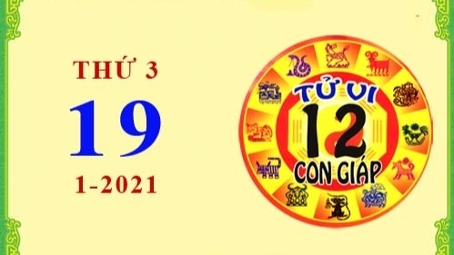 Tử vi Phương Đông 12 con giáp Thứ Ba ngày 19/1/2021