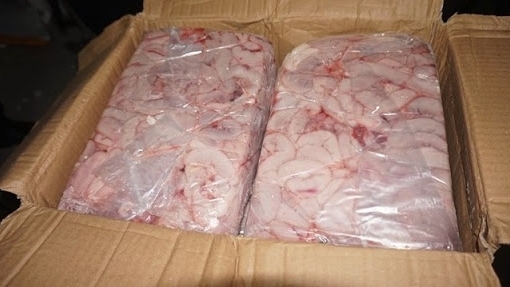 Bắt lượng lớn nội tạng, thịt động vật đang phân hủy tại Hải Phòng