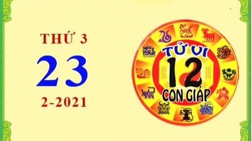Tử vi Phương Đông 12 con giáp Thứ Ba ngày 23/2/2021