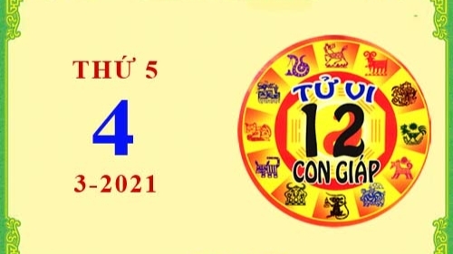 Tử vi Phương Đông 12 con giáp Thứ Năm ngày 4/3/2021