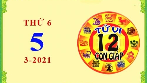 Tử vi Phương Đông 12 con giáp Thứ Sáu ngày 5/3/2021