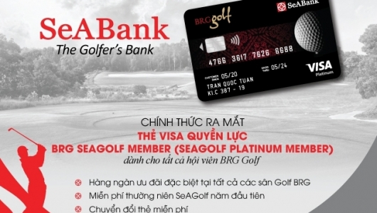 SeaBank và Tập đoàn BRG ra mắt thẻ cao cấp cho hội viên BRG Golf