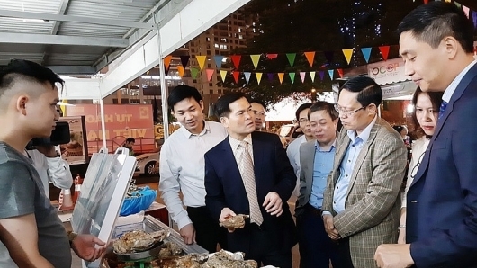 Khai mạc Tuần giới thiệu sản phẩm OCOP và thuỷ sản Quảng Ninh tại Hà Nội
