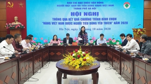 Hà Nội: 141 sản phẩm đạt danh hiệu Hàng Việt Nam được người tiêu dùng yêu thích